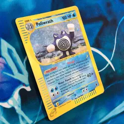Poliwrath - 24/165 - Holo Rare Expedition Base Set - Pokemon Card - HP - Image 3