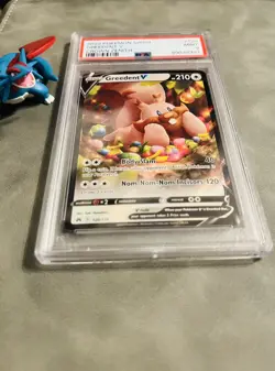 Greedent V 120/159 Ultra Rare GEM MINT PSA 9. Pokemon SW&SH Crown Zenith - Image 2