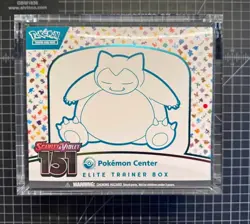 Pokemon Center Elite Trainer Box ETB Scarlet & Violet Pokemon 151 TCG SEALED/NEW 820650854668 - Image 1