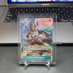 Edward.Newgate - One Piece TCG OP13-042 Carrying On His Will Alt Art SR Foil NM - Image 3