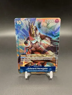 Edward Newgate (Alt Art) OP13-042 SR Carrying on His Will - ONE PIECE ENGLISH - Image 1