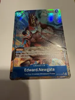 Edward Newgate (Alt Art) OP13-042 SR Carrying on His Will - ONE PIECE ENGLISH - Image 2