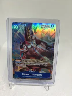 Edward Newgate (Alt Art) OP13-042 SR Carrying on His Will - ONE PIECE ENGLISH - Image 1