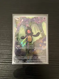 Yamask 122/086 White Flare Illustration Rare Pokemon TCG Card NM/M Condition - Image 1