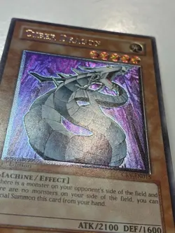 Yugioh Cyber Dragon Ultimate Rare CRV-EN015 1st Edition Cybernetic Revolution - Image 2
