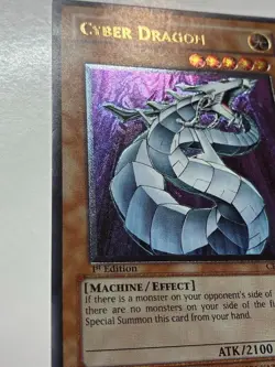 Yugioh Cyber Dragon Ultimate Rare CRV-EN015 1st Edition Cybernetic Revolution - Image 3