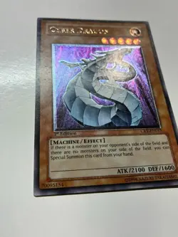 Yugioh Cyber Dragon Ultimate Rare CRV-EN015 1st Edition Cybernetic Revolution - Image 5