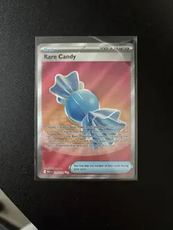 Pokemon TCG Mega Evolution Trainer Holo Card 175/132 Rare Candy - Image 1