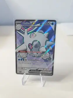 Pokemon TCG Cetitan EX Full Art Ultra Rare Holo Card 210/182 Destined Rivals NM - Image 1