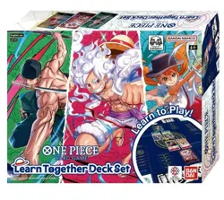 One Piece Card Game Learn Together Deck Set LT01 - English - Sealed - Image 1