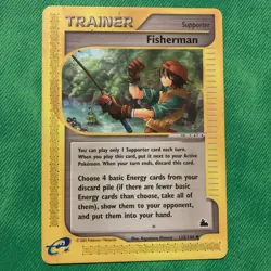Pokemon Card - Fisherman Skyridge 125/144 Non Holo - Image 1