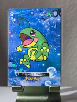 Pokemon Card Database 2 Politoed #186 Cracked Ice Holo - Image 1