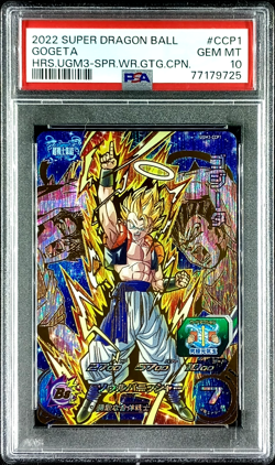 PSA 10 Gem Mint Gogeta - Super Dragon Ball Heroes UGM3-CCP1 Japanese Card - Image 1