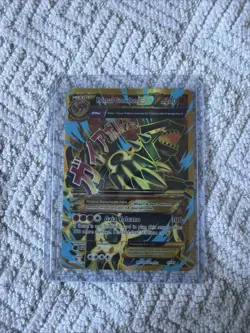 Pokemon Primal Groudon EX 97/98 Ultra Rare Full Art Holo Card XY Ancient Origins - Image 1