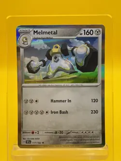Melmetal 117/162 RARE HOLO Temporal Forces Pokemon Card - Image 5