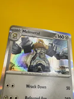 Melmetal 104/142 Holo Rare Stellar Crown Pokemon Card NM - Image 2