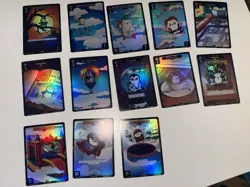 Vibes TCG Enter The Huddle 1st Ed Lot Of 133 Unique FOIL Cards - Image 1