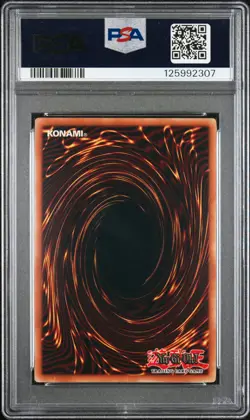 2006 YU-GI-OH! CDIP-CYBERDARK IMPACT 1ST ED #EN001 CYBERDARK HORN PSA 8 - Image 2
