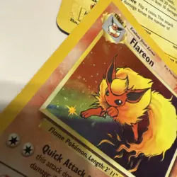 Pokemon TCG Flareon Jungle 3/64 Holo Rare Unlimited English Stage 1 70 HP - Image 3