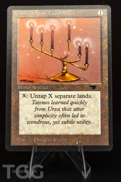 Candelabra of Tawnos - 1994 Magic the Gathering - Antiquities Regular - Image 1