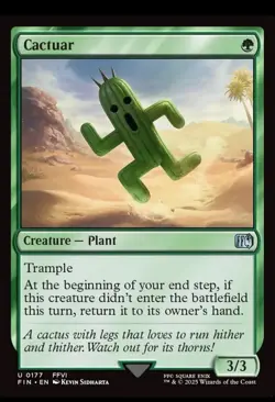 Cactuar FIN 177 Uncommon MTG - Image 1