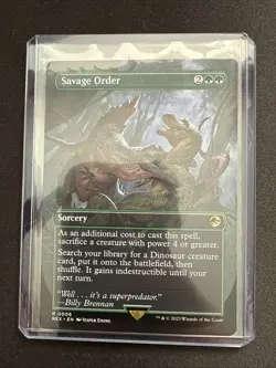 Savage Order (Borderless) Universes Beyond: Jurassic world regular - Image 1