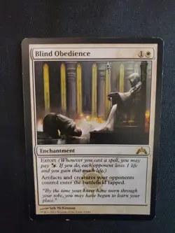 MTG Gatecrash Blind Obedience GTC NM VLP Magic The Gathering Tcg - Image 2