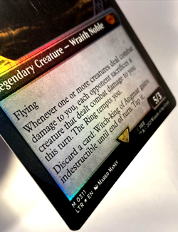 MTG Witch-King of Angmar *SHOWCASE FOIL* Lord of the Rings 0311 NM - Image 2