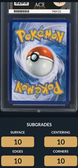 Pokemon - Psyduck Black Star Promo 007 - Ace 10 Gem Mint - PERFECT SUBS - Image 3