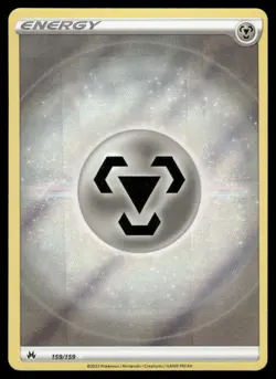 Pokemon Cards Metal Energy 159/159 Crown Zenith Rare Ultra NM - Image 1