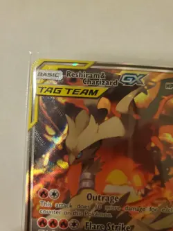 Pokemon TCG Reshiram & Charizard GX SM201 - Image 2
