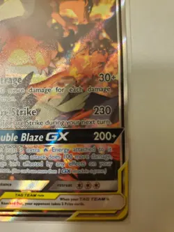 Pokemon TCG Reshiram & Charizard GX SM201 - Image 4