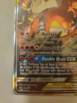 Pokemon TCG Reshiram & Charizard GX SM201 - Image 5