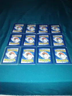 25th Celebration Pikachu Full Art Pokemon Card Lot Of 12 Near Mint Or Better - Image 3