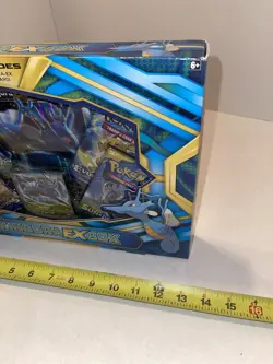 2017 POKEMON XY EVOLUTIONS FATES COLLIDE SUN & MOON KINGDRA EX BOX SEALED NEW - Image 2