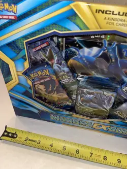 2017 POKEMON XY EVOLUTIONS FATES COLLIDE SUN & MOON KINGDRA EX BOX SEALED NEW - Image 3