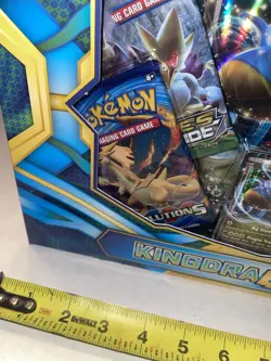 2017 POKEMON XY EVOLUTIONS FATES COLLIDE SUN & MOON KINGDRA EX BOX SEALED NEW - Image 4