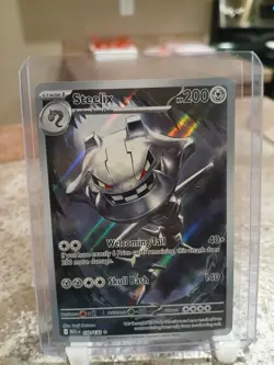 Pokemon TCG Illustration Rare Steelix 150/132 Me01: Mega Evolution - Image 1