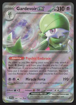 SV01: Scarlet & Violet Base Set Gardevoir ex #086/198 Pokemon Card - Image 1