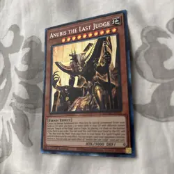 YUGIOH- Anubis the Last Judge - MZTM-EN003 - Collector's Rare - 1st Edition - Image 1