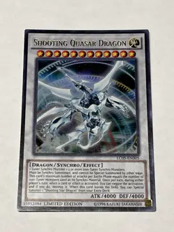 Yugioh Shooting Quasar Dragon LC05-EN005 Limited Edition Ultra Rare -NM - Image 1