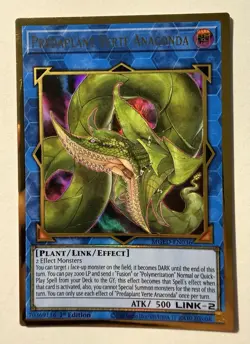 *** PREDAPLANT VERTE ANACONDA *** GOLD RARE MGED-EN036 YUGIOH! - Image 1