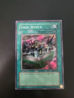 Yu-Gi-Oh! Magic Ruler - Toon World MRL-076 1st Ed - Image 1