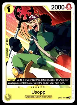 USOPP OP07-099 C 500 YEARS IN THE FUTURE ONE PIECE TCG NM - Image 1
