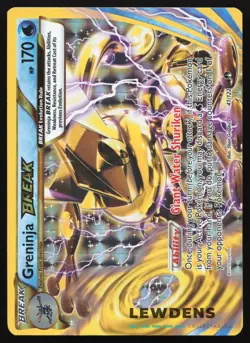 Greninja BREAK - 41/122 - Ultra Rare - XY BREAKpoint - Pokemon Card - LP1 - Image 1
