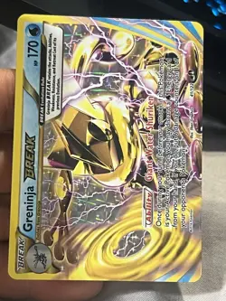 Greninja BREAK - 41/122 - Pokemon Breakpoint XY Ultra Rare Card LP - Image 1
