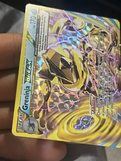 Greninja BREAK - 41/122 - Pokemon Breakpoint XY Ultra Rare Card LP - Image 2