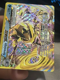 Greninja BREAK - 41/122 - Pokemon Breakpoint XY Ultra Rare Card LP - Image 3