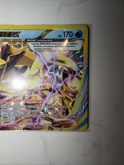 Greninja BREAK - 41/122 - Pokemon Breakpoint XY Ultra Rare Card NM - Image 3