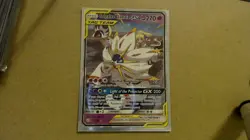 Pokemon TCG Solgaleo & Lunala GX Holo Card 75/236 Sun & Moon Cosmic Eclipse - Image 1